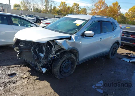 2016 Nissan Rogue S z USA, uszkodzony, nr VIN KNMAT2MV3GP682256